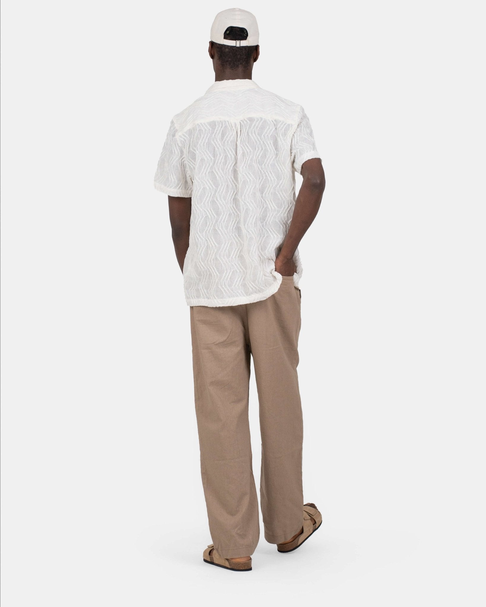 Baggy Hørbukser Mokka | Skagen - clothing.dk